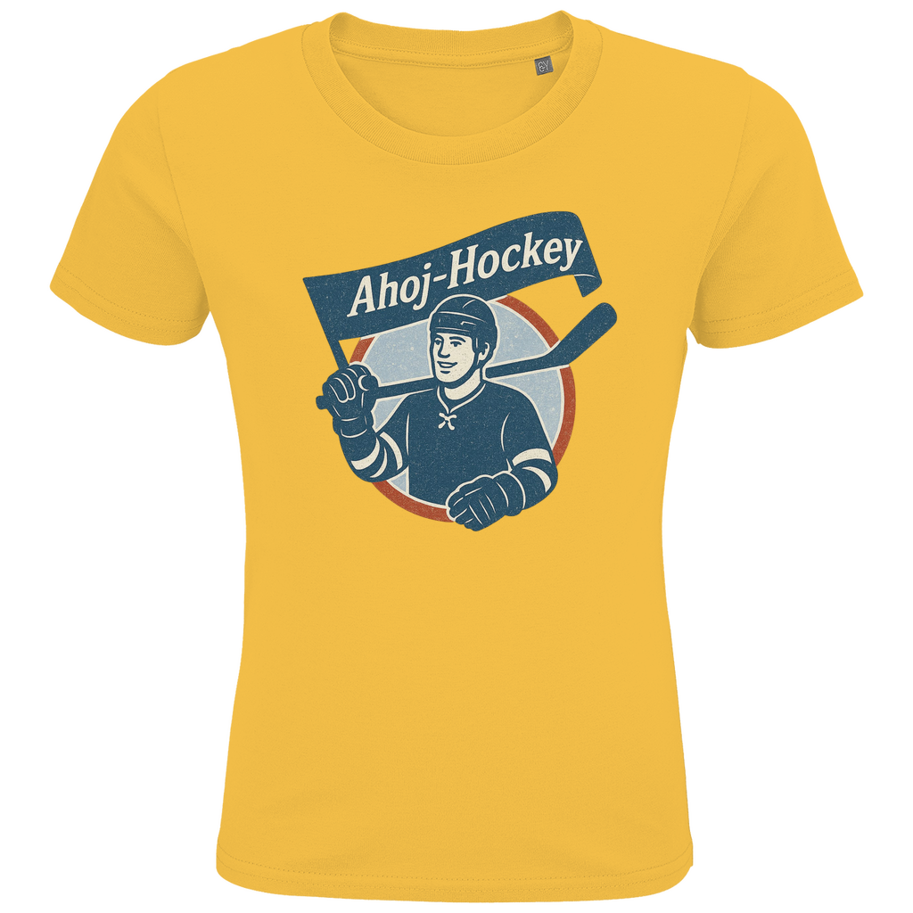 Kids T-Shirt AHOJ-HOCKEY VINTAGE