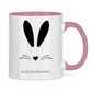 Tasse zweifarbig HOCKEYBUNNY