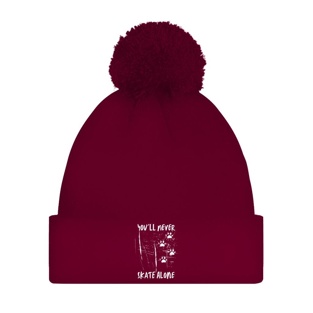 Bommelmütze NEVER SKATE ALONE