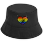 Bucket Hat RAINBOW SKATE HEART