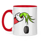 Tasse zweifarbig GRINCH HAND