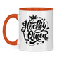 Tasse zweifarbig HOCKEYQUEEN II