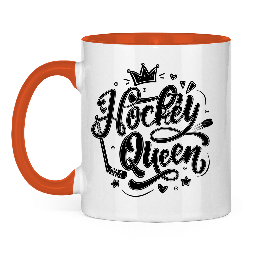Tasse zweifarbig HOCKEYQUEEN II