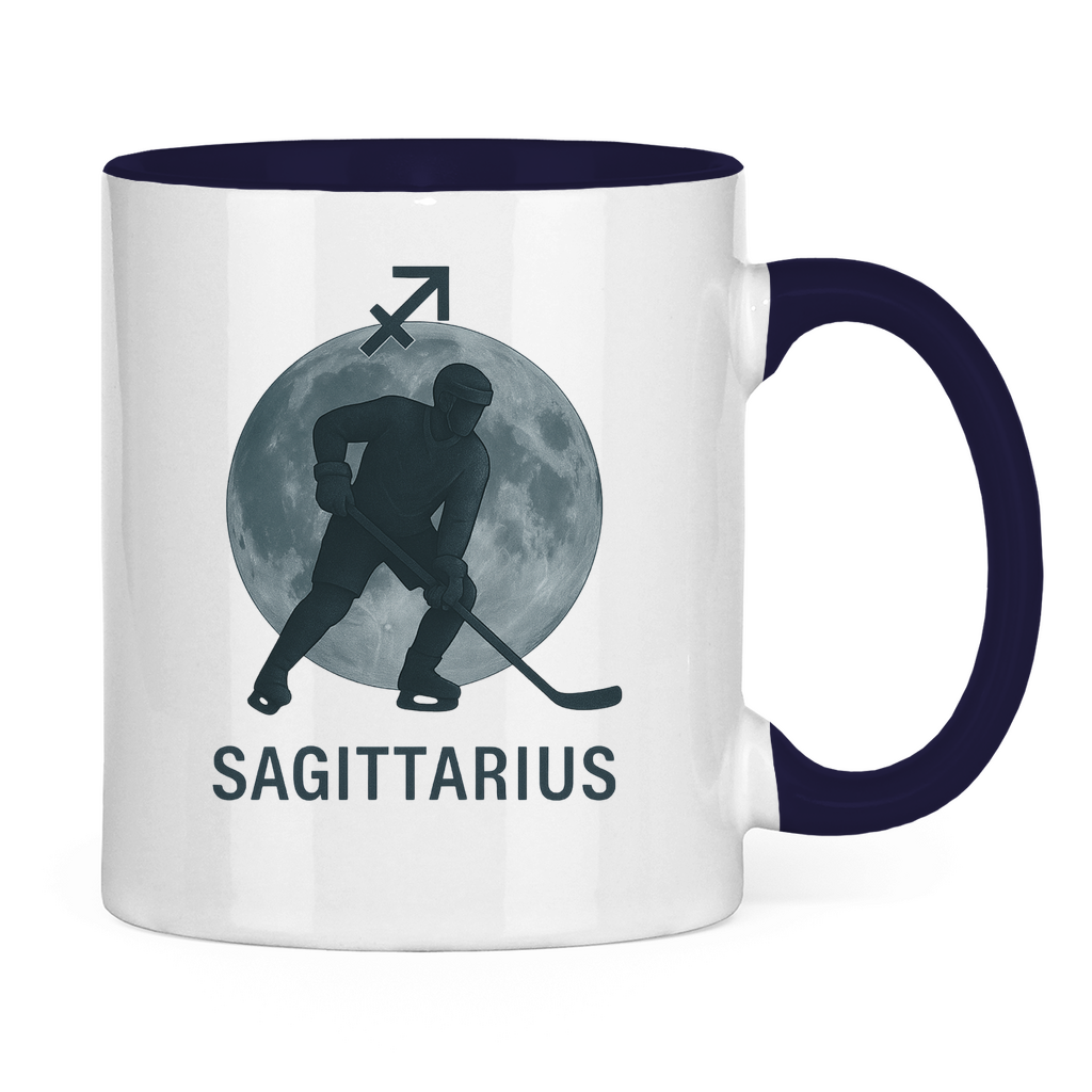 Tasse zweifarbig STERNZEICHEN SAGITTARIUS / SCHÜTZE