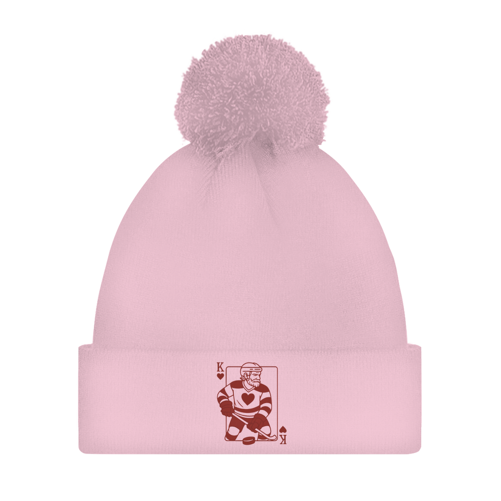 Bommelmütze HOCKEY HERZKÖNIG