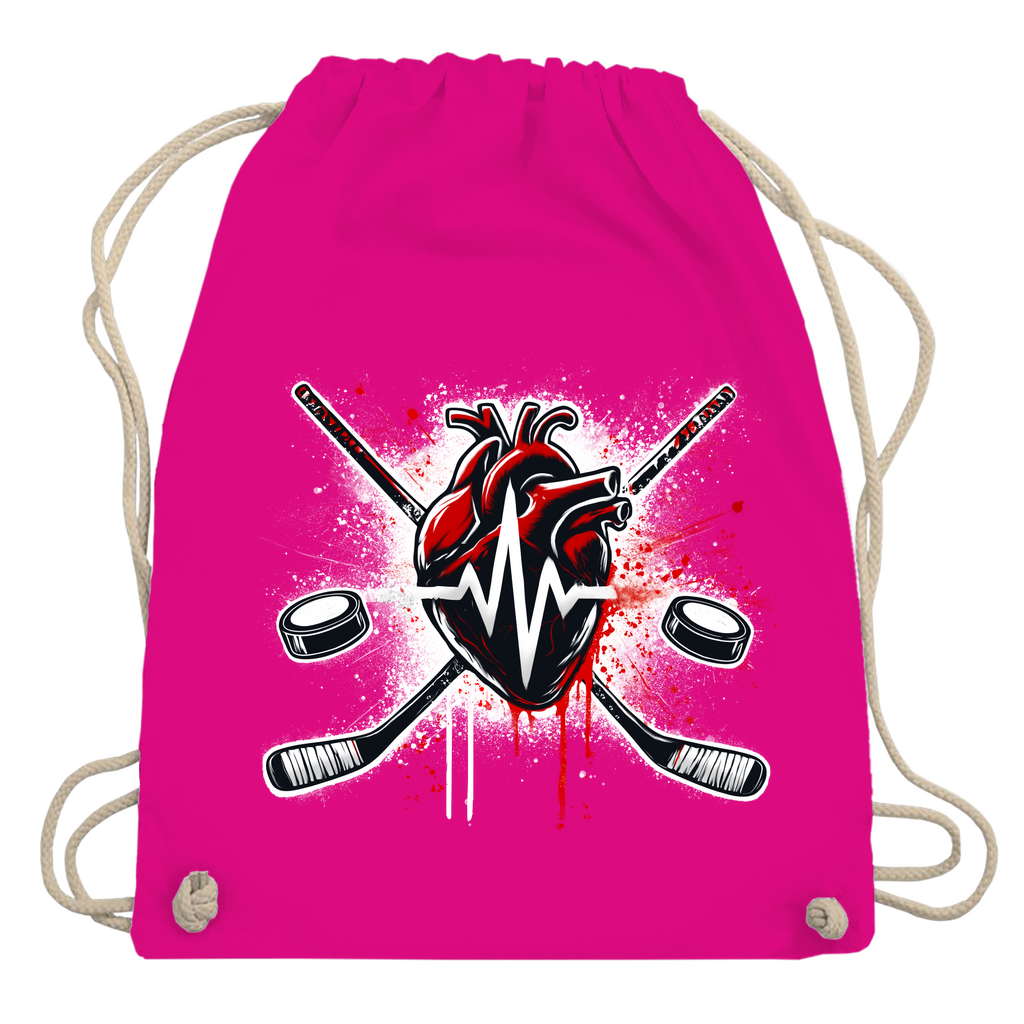 Turnbeutel HOCKEY HEARTBEAT