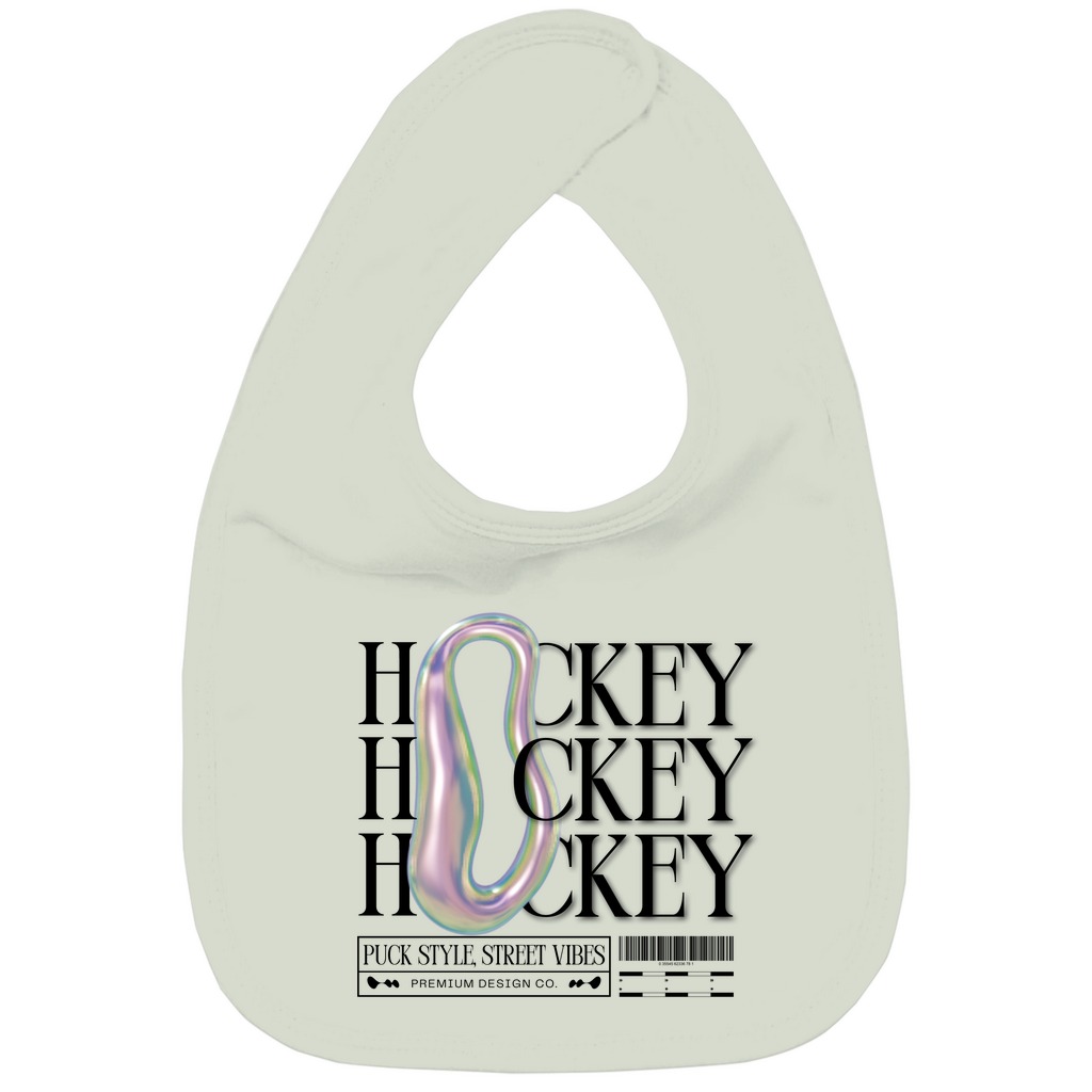 Kinder Bio Lätzchen  HOCKEY MODERN (back)