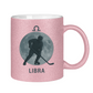 Glitzertasse STERNZEICHEN LIBRA / WAAGE