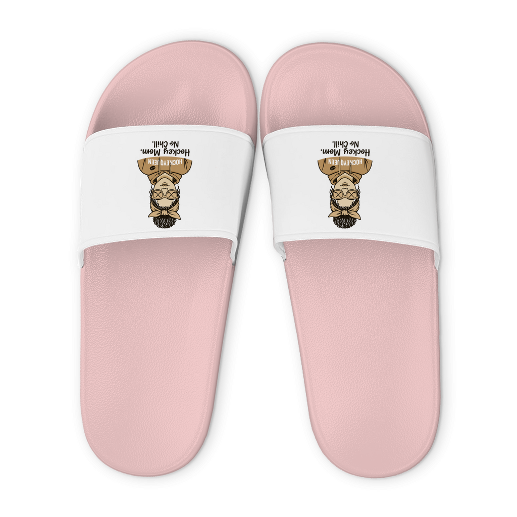 Badelatschen HOCKEY MOM - NO CHILL