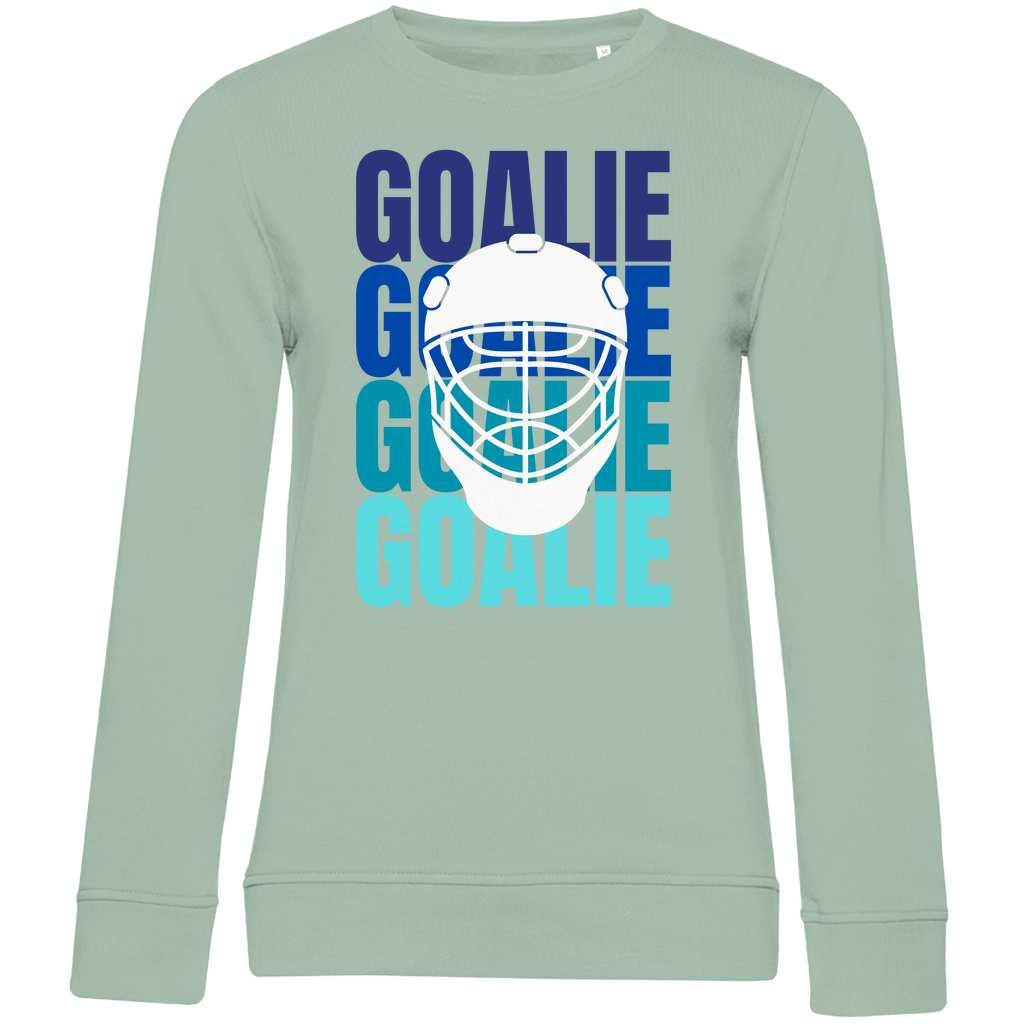 Ladies Sweatshirt GOALIE MASKE