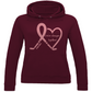 Ladies Hoodie PINKTOBER STRONGER TOGETHER