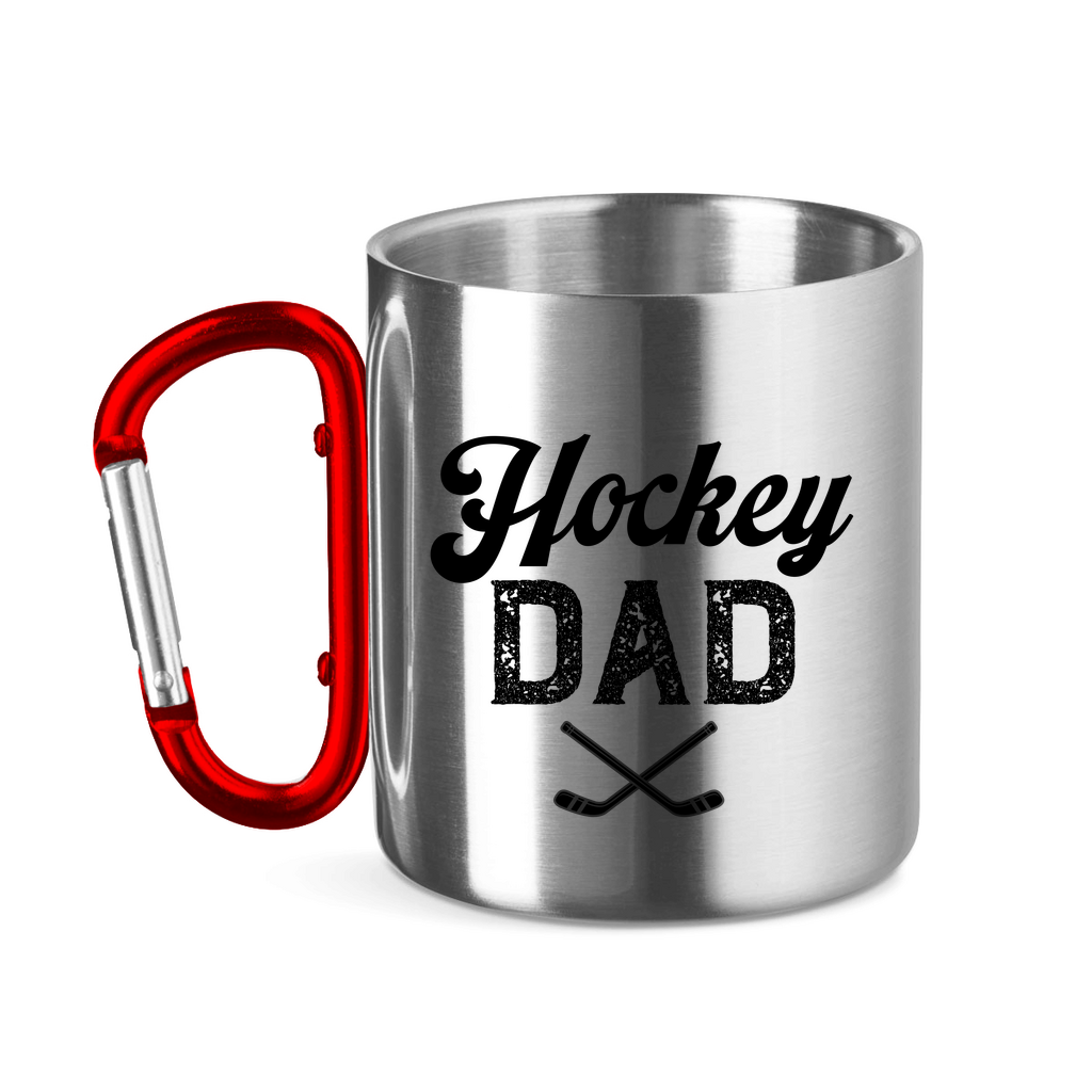 Edelstahltasse HOCKEYDAD