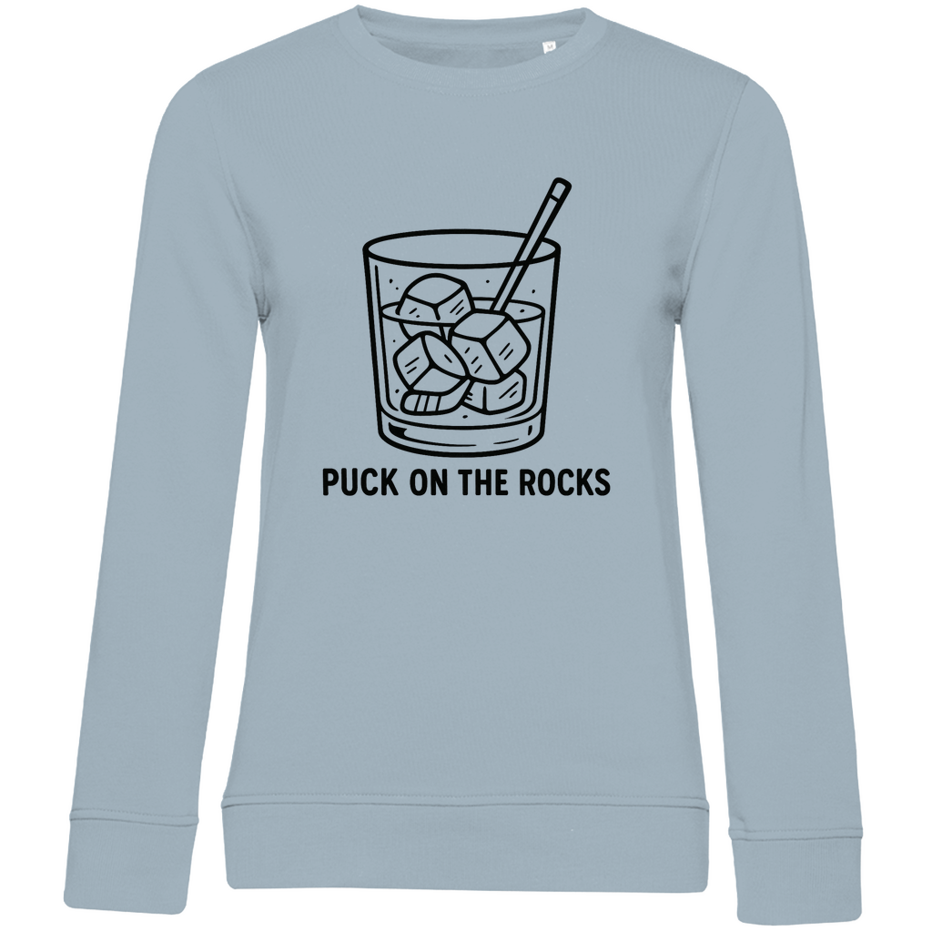 Ladies Sweatshirt PUCK ON THE ROCKS