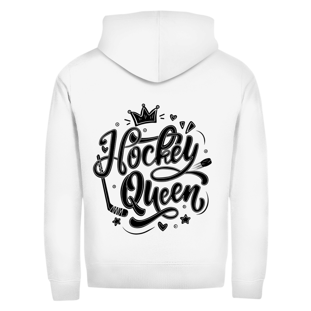 Unisex Zipper HOCKEYQUEEN II (front&back)