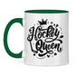 Tasse zweifarbig HOCKEYQUEEN II