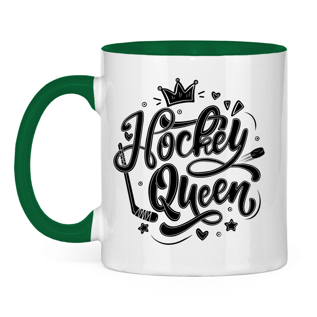 Tasse zweifarbig HOCKEYQUEEN II
