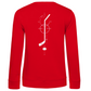 Ladies Sweatshirt HOCKEYSTICK MODERN (back)