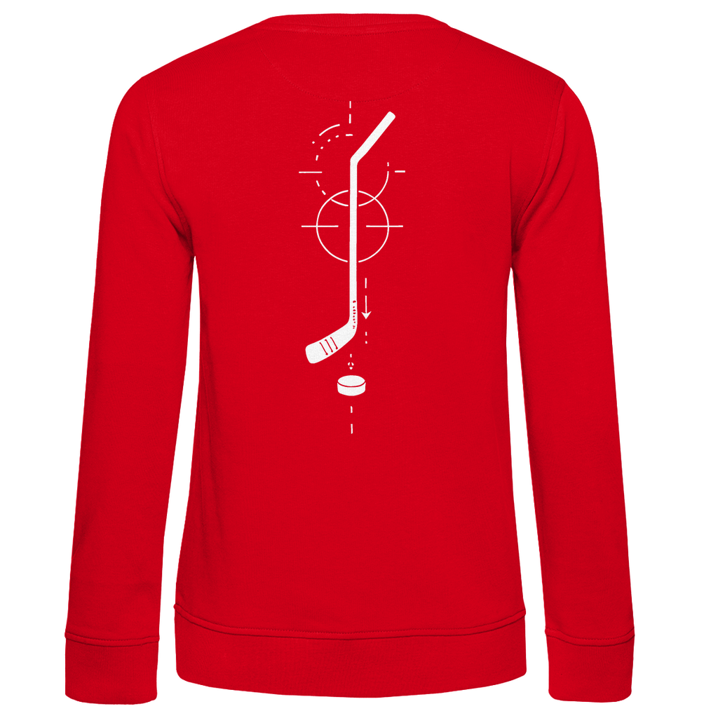 Ladies Sweatshirt HOCKEYSTICK MODERN (back)