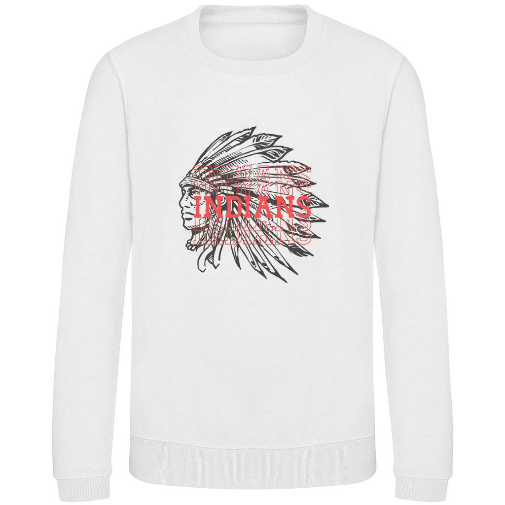 Kids Sweatshirt INDIANS HEAD