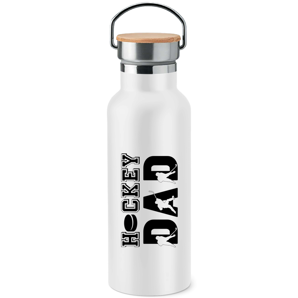 Edelstahl-Trinkflasche HOCKEYDAD SPIELER