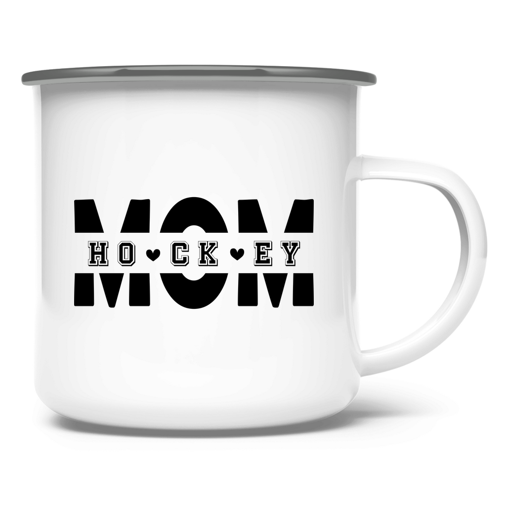 Emaille Tasse HOCKEYMOM