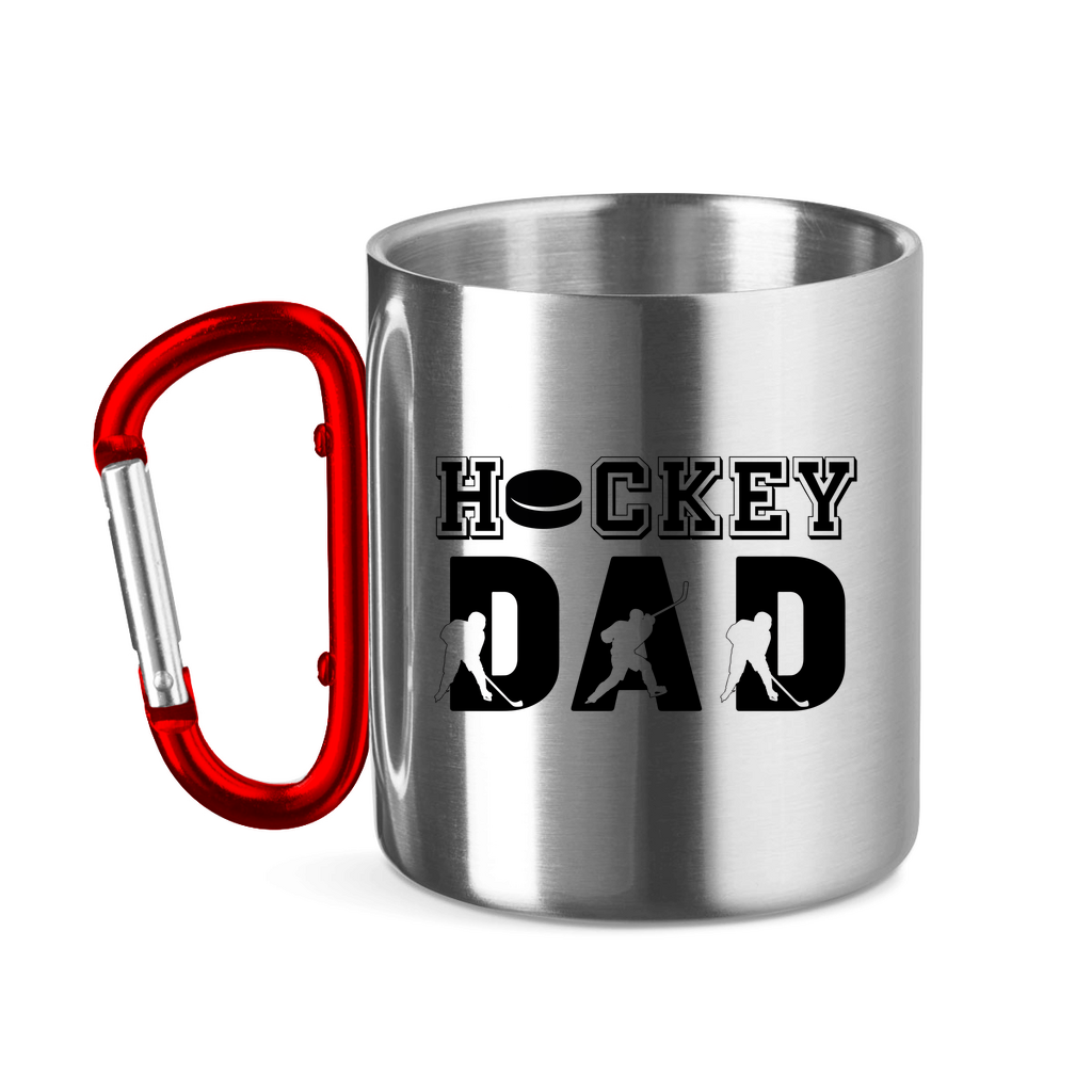 Edelstahltasse HOCKEYDAD SPIELER