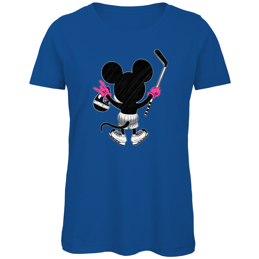 Ladies T-Shirt HOCKEYMOUSE PINK