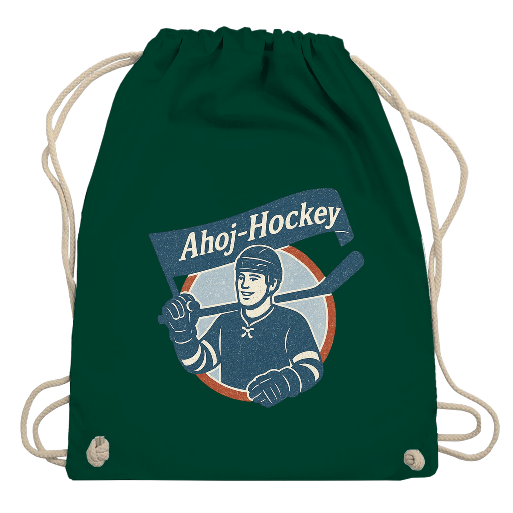 Turnbeutel AHOJ-HOCKEY VINTAGE