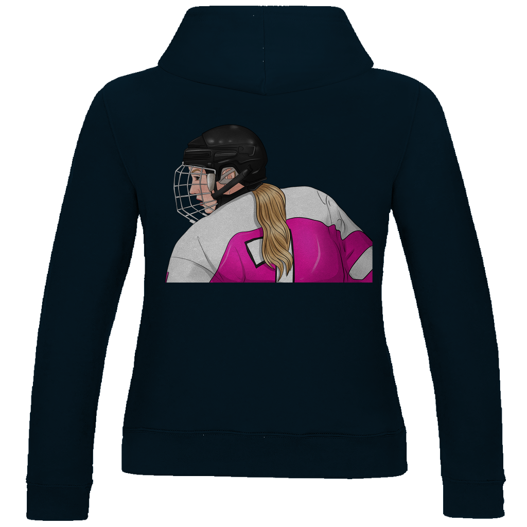 Ladies Hoodie HOCKEYGIRL (front&back)