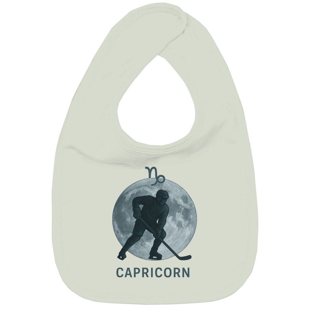 Kinder Bio Lätzchen STERNZEICHEN CAPRICORN / STEINBOCK