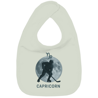 Kinder Bio Lätzchen STERNZEICHEN CAPRICORN / STEINBOCK