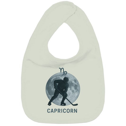 Kinder Bio Lätzchen STERNZEICHEN CAPRICORN / STEINBOCK