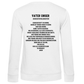 Ladies Sweatshirt VATER UNSER SPIELER (back)