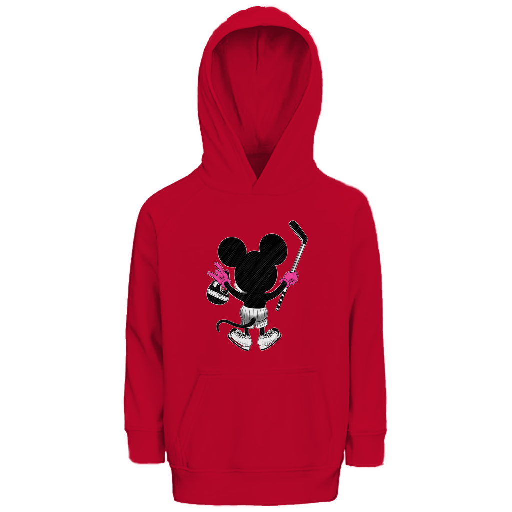 Kids Hoodie HOCKEYMOUSE PINK