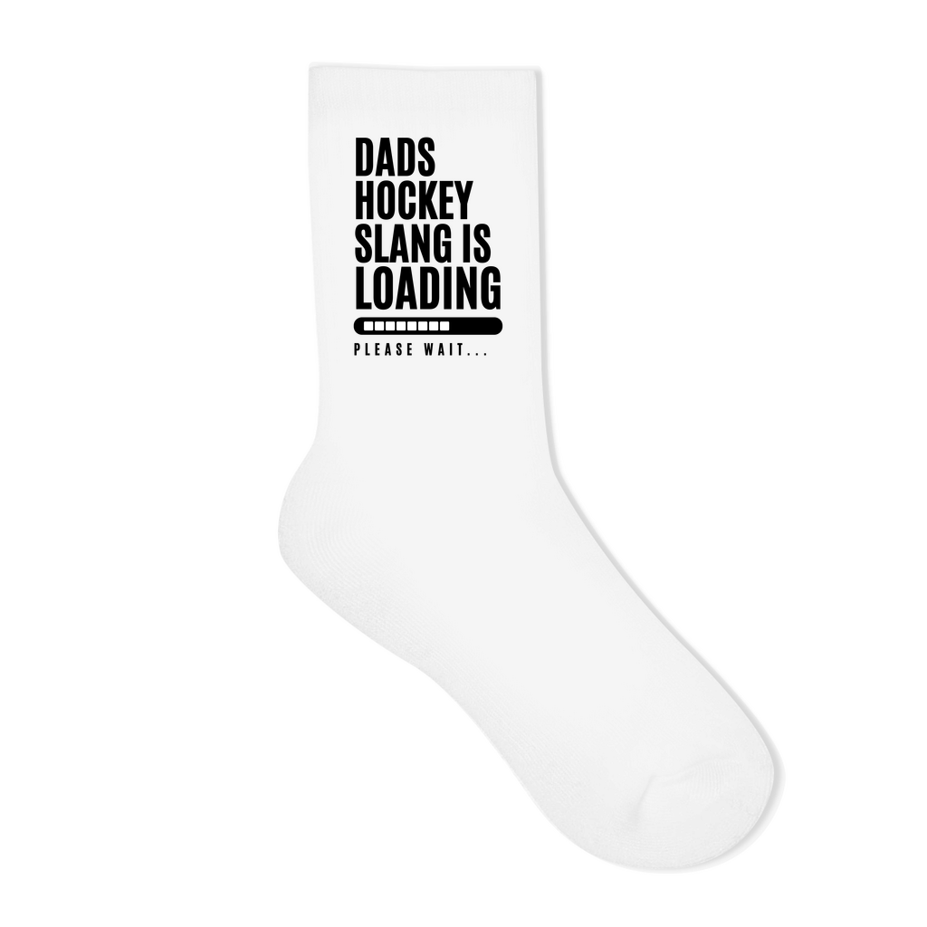 Socken HOCKEYDADS SLOGAN