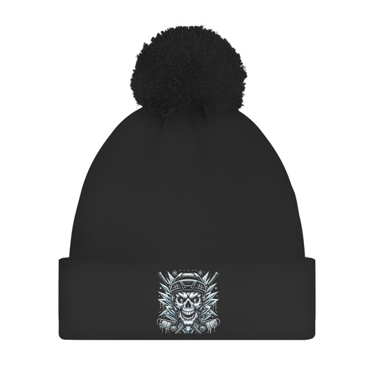 Bommelmütze HOCKEY SKULL