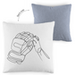 Kopfkissen zweifarbig HOCKEYBUNNY