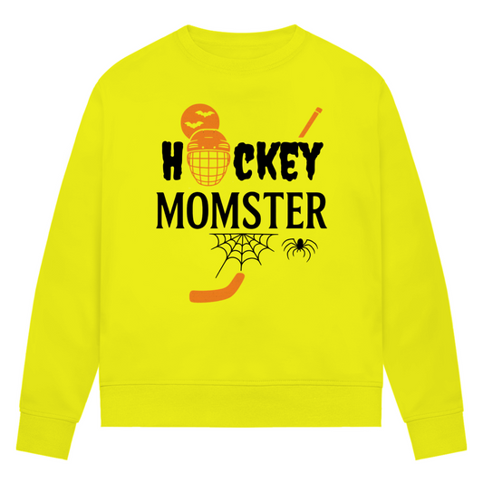 Ladies Sweatshirt HALLOWEEN HOCKEY MOMSTER
