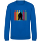 Kids Sweatshirt COLOURFUL HOCKEY GOALIE