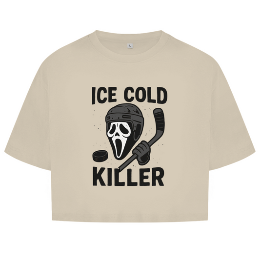 Ladies Crop Top ICE COLD KILLER