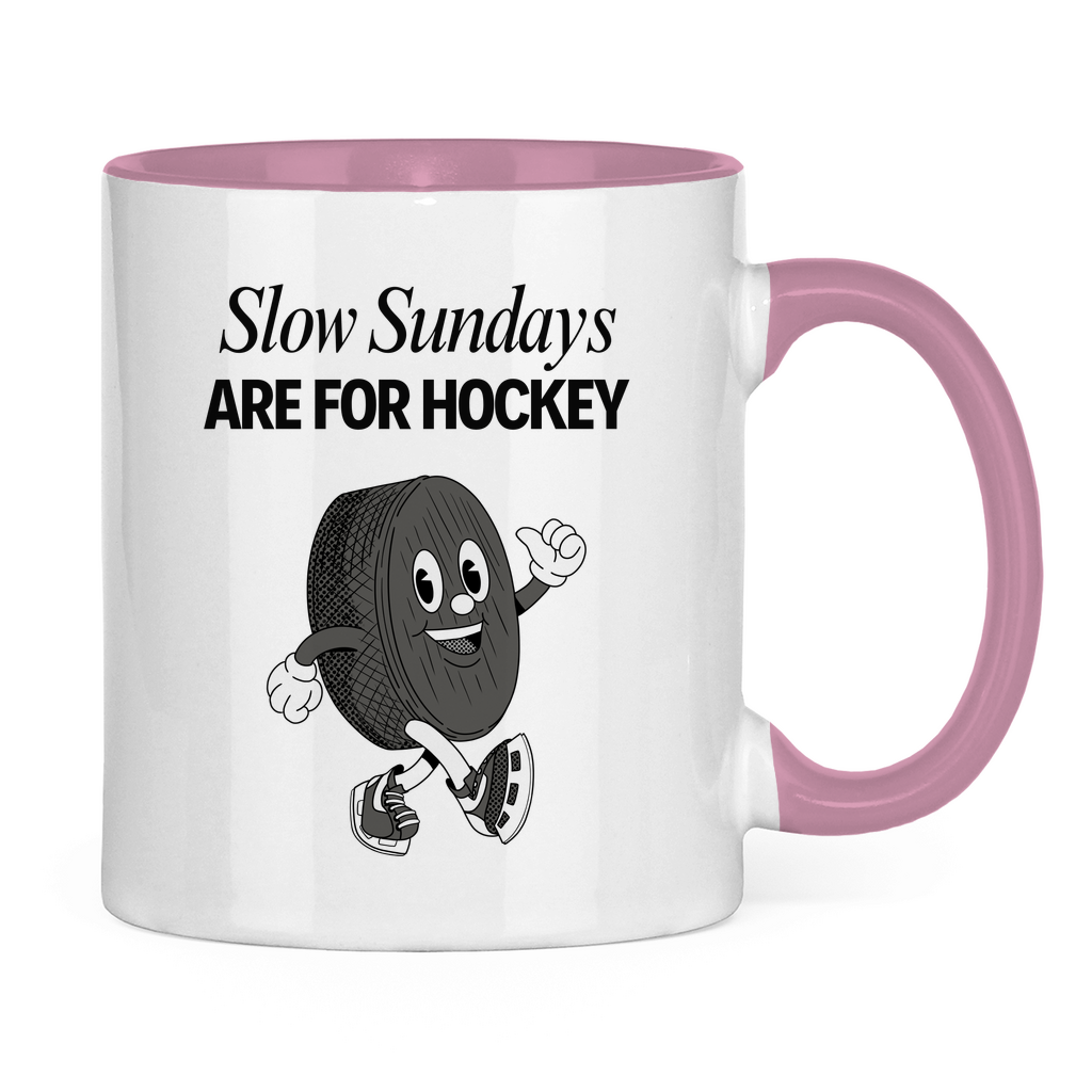 Tasse zweifarbig SLOW SUNDAYS