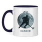 Tasse zweifarbig STERNZEICHEN CANCER / KREBS