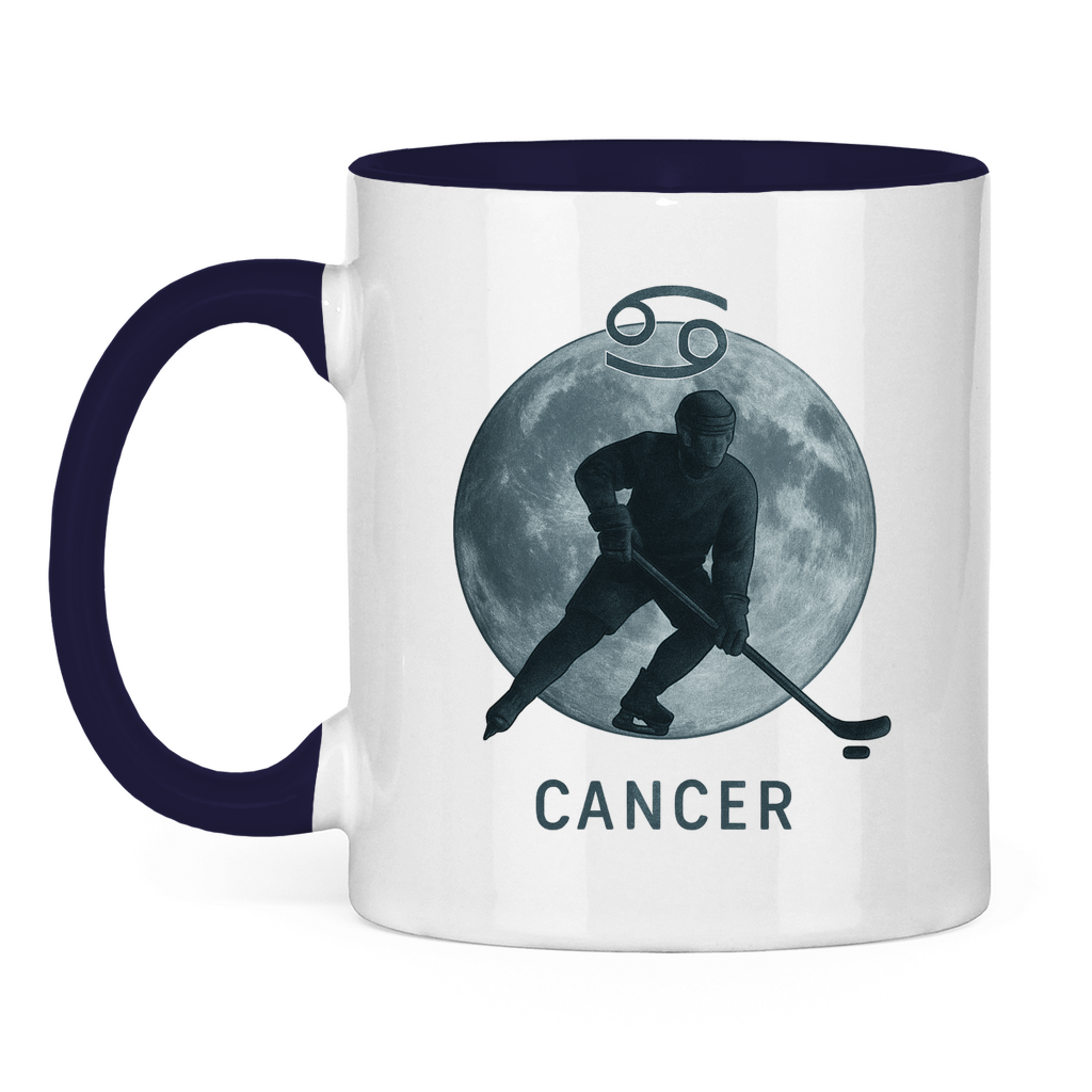 Tasse zweifarbig STERNZEICHEN CANCER / KREBS