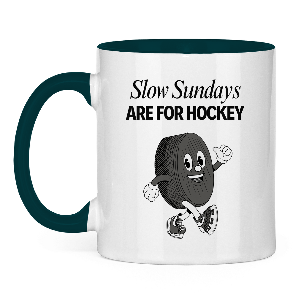 Tasse zweifarbig SLOW SUNDAYS