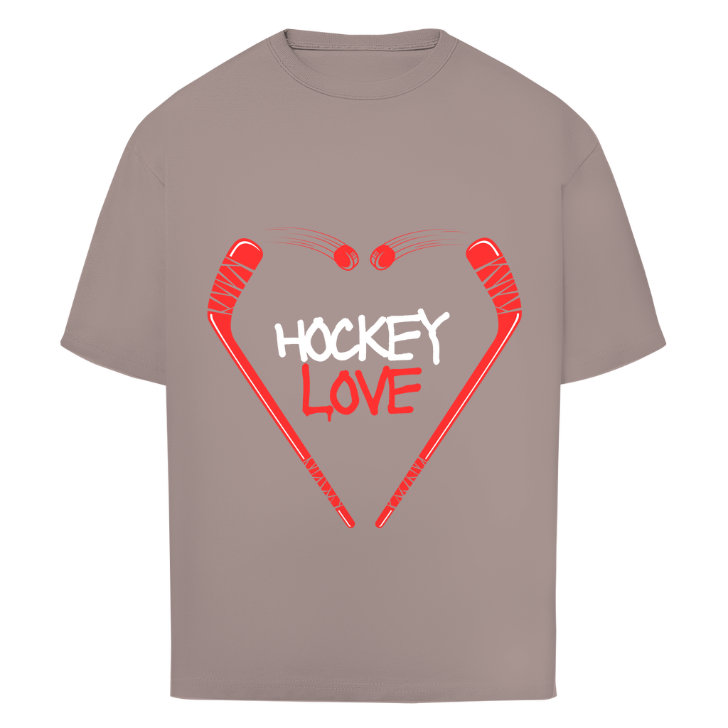 Oversize T-Shirt HOCKEYLOVE STICKHEART