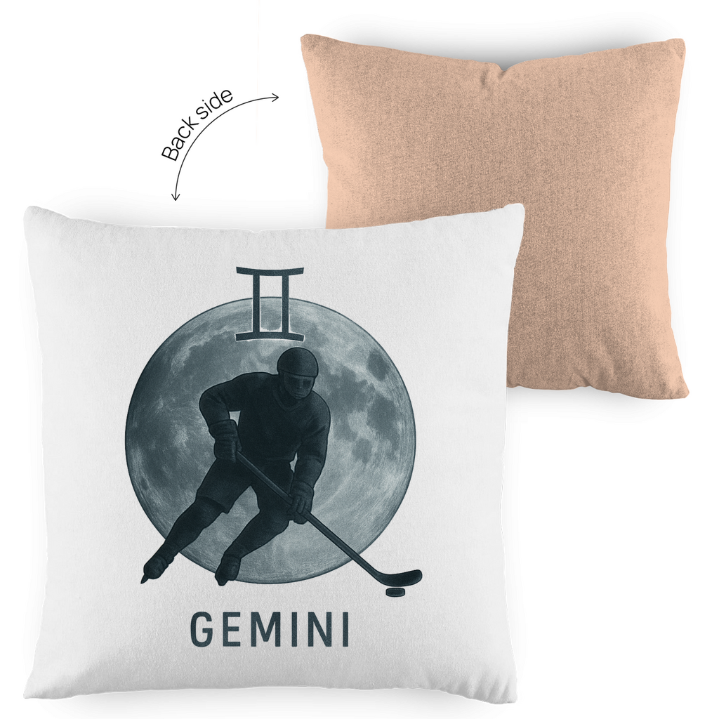 Kopfkissen zweifarbig STERNZEICHEN GEMINI / ZWILLING