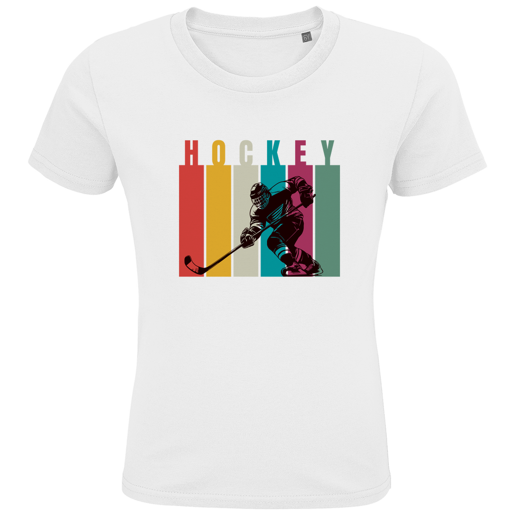 Kids T-Shirt COLOURFUL HOCKEYPLAYER