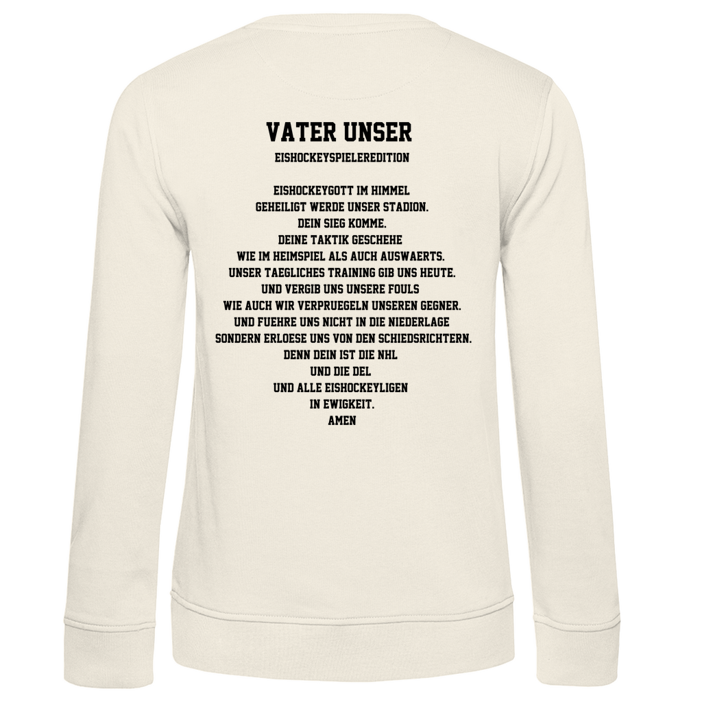 Ladies Sweatshirt VATER UNSER SPIELER (back)