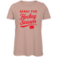 Ladies T-Shirt READY FOR HOCKEY SEASON