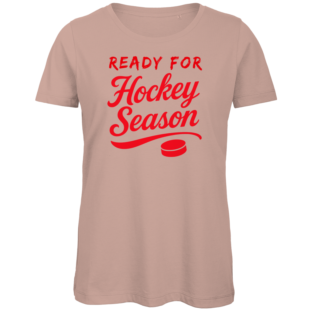 Ladies T-Shirt READY FOR HOCKEY SEASON